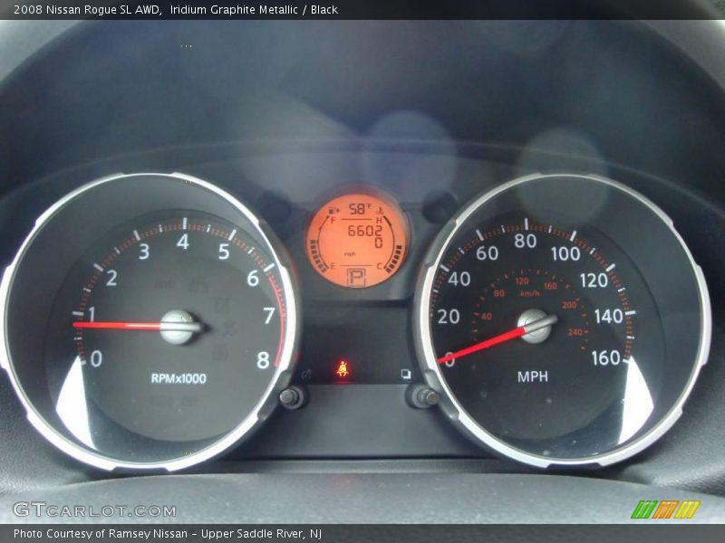 Iridium Graphite Metallic / Black 2008 Nissan Rogue SL AWD