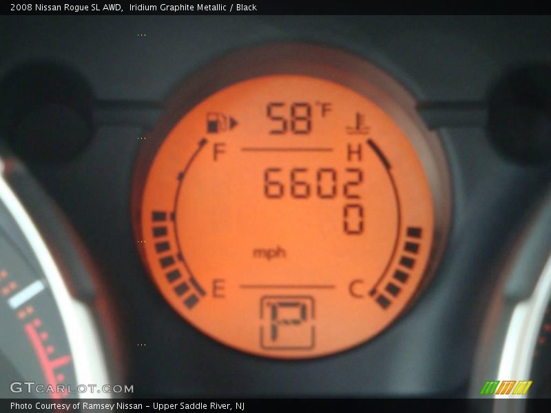 Iridium Graphite Metallic / Black 2008 Nissan Rogue SL AWD