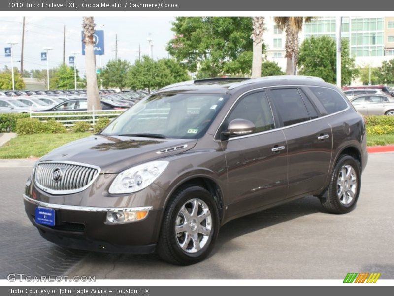 Cocoa Metallic / Cashmere/Cocoa 2010 Buick Enclave CXL
