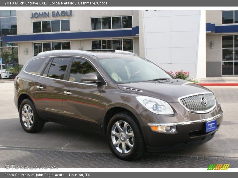 Cocoa Metallic / Cashmere/Cocoa 2010 Buick Enclave CXL