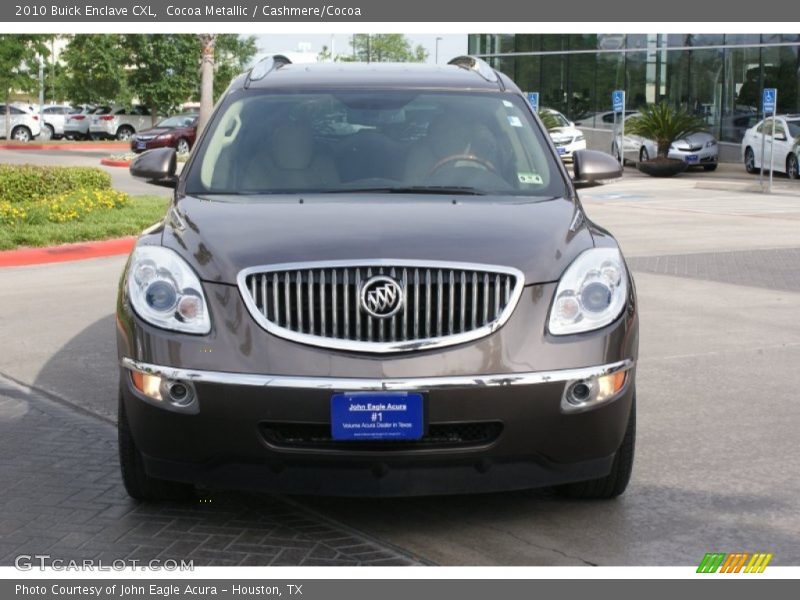 Cocoa Metallic / Cashmere/Cocoa 2010 Buick Enclave CXL