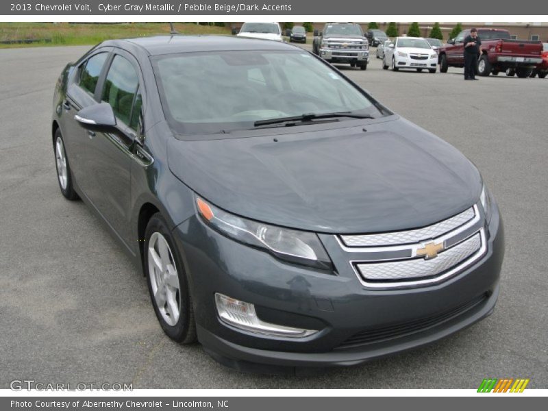 Cyber Gray Metallic / Pebble Beige/Dark Accents 2013 Chevrolet Volt