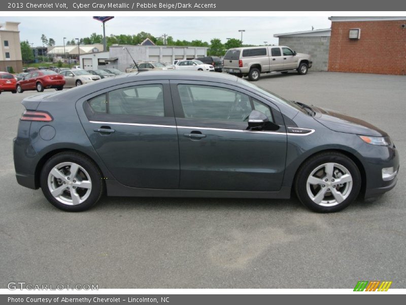 Cyber Gray Metallic / Pebble Beige/Dark Accents 2013 Chevrolet Volt