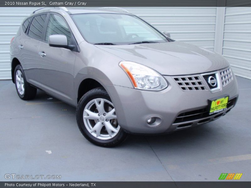 Gotham Gray / Gray 2010 Nissan Rogue SL