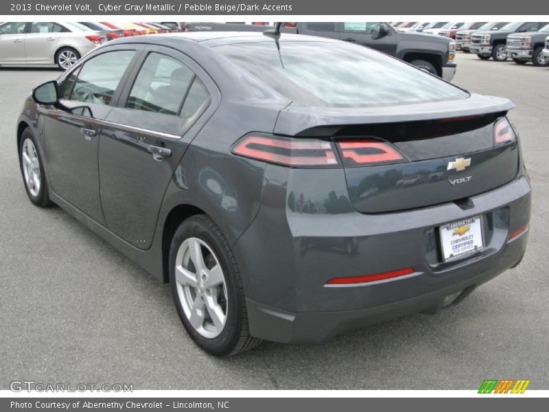 Cyber Gray Metallic / Pebble Beige/Dark Accents 2013 Chevrolet Volt