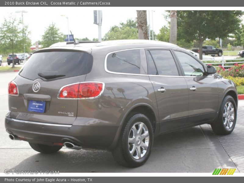 Cocoa Metallic / Cashmere/Cocoa 2010 Buick Enclave CXL