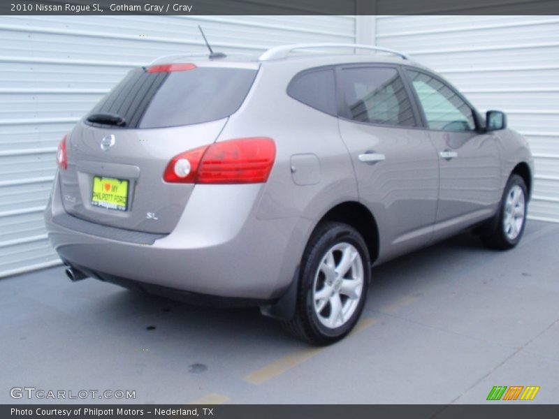 Gotham Gray / Gray 2010 Nissan Rogue SL