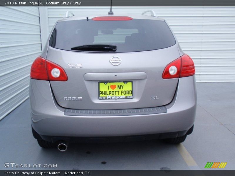 Gotham Gray / Gray 2010 Nissan Rogue SL