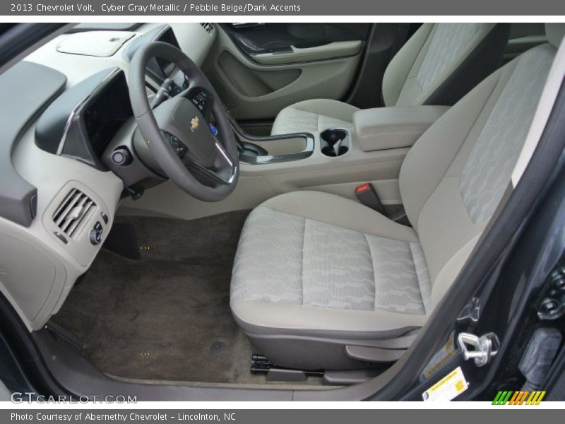 Cyber Gray Metallic / Pebble Beige/Dark Accents 2013 Chevrolet Volt