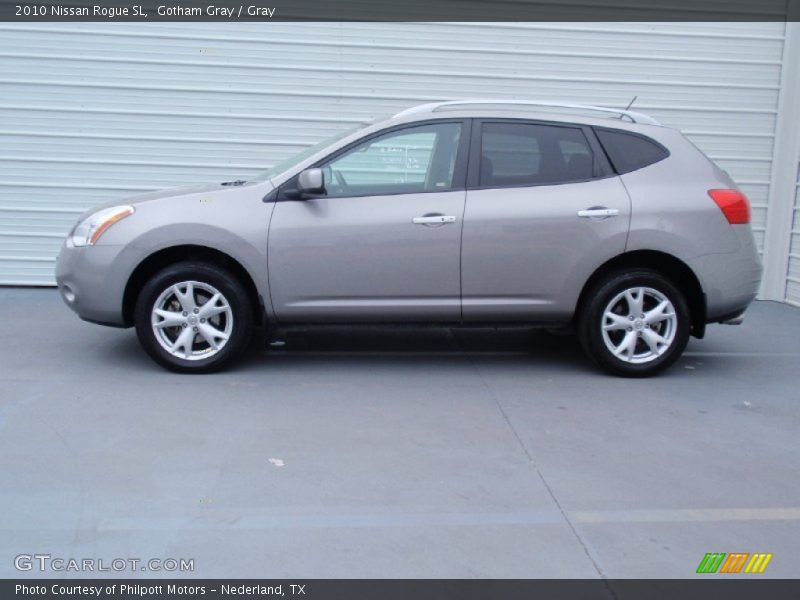 Gotham Gray / Gray 2010 Nissan Rogue SL