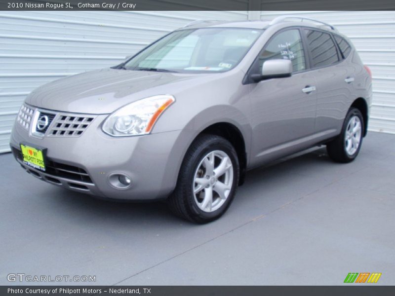 Gotham Gray / Gray 2010 Nissan Rogue SL