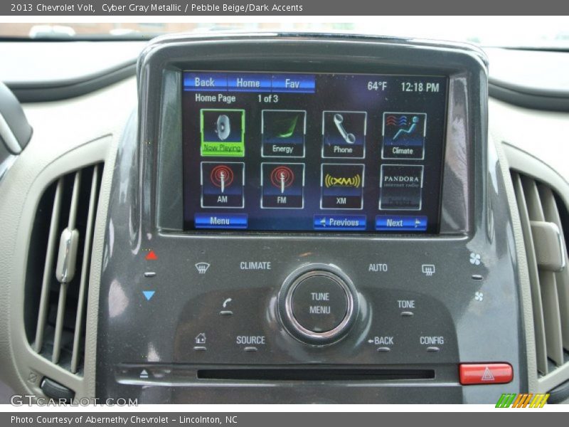 Cyber Gray Metallic / Pebble Beige/Dark Accents 2013 Chevrolet Volt