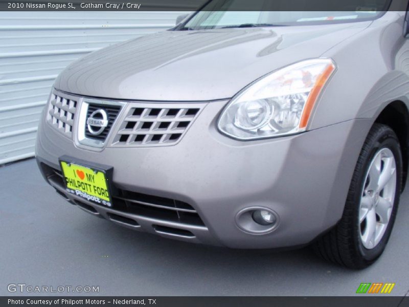 Gotham Gray / Gray 2010 Nissan Rogue SL