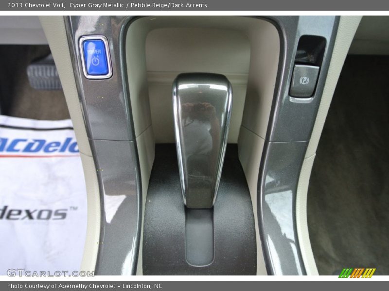 Cyber Gray Metallic / Pebble Beige/Dark Accents 2013 Chevrolet Volt