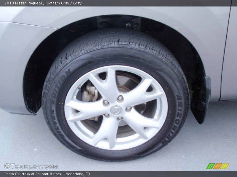 Gotham Gray / Gray 2010 Nissan Rogue SL