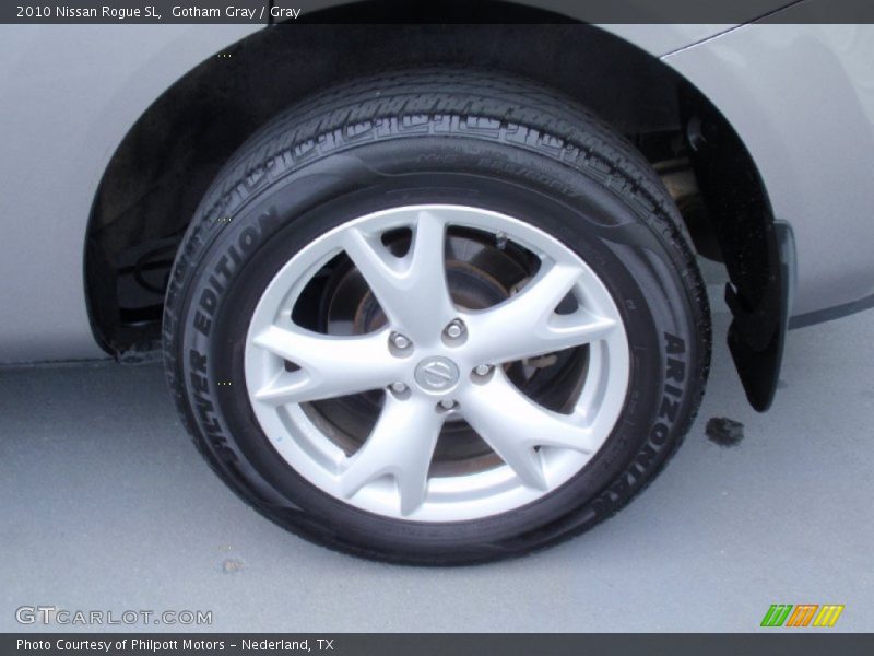 Gotham Gray / Gray 2010 Nissan Rogue SL