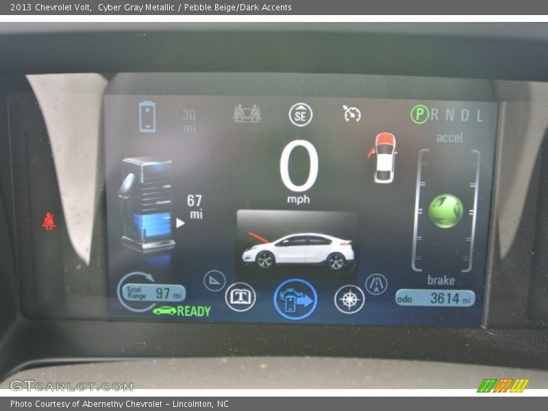 Cyber Gray Metallic / Pebble Beige/Dark Accents 2013 Chevrolet Volt
