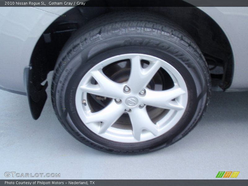 Gotham Gray / Gray 2010 Nissan Rogue SL