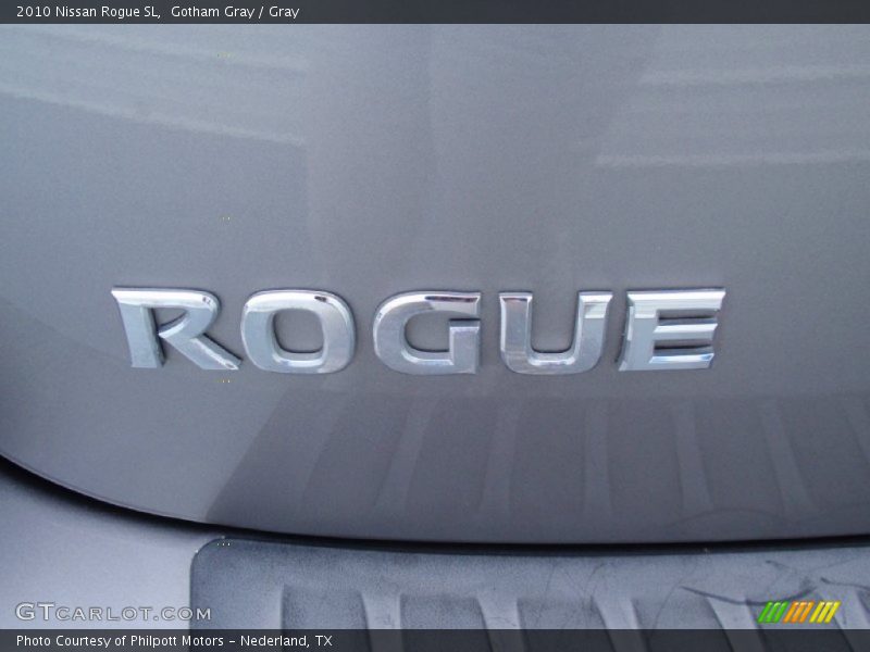 Gotham Gray / Gray 2010 Nissan Rogue SL
