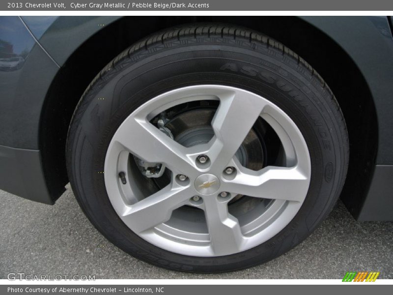 Cyber Gray Metallic / Pebble Beige/Dark Accents 2013 Chevrolet Volt