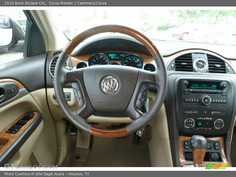 Cocoa Metallic / Cashmere/Cocoa 2010 Buick Enclave CXL