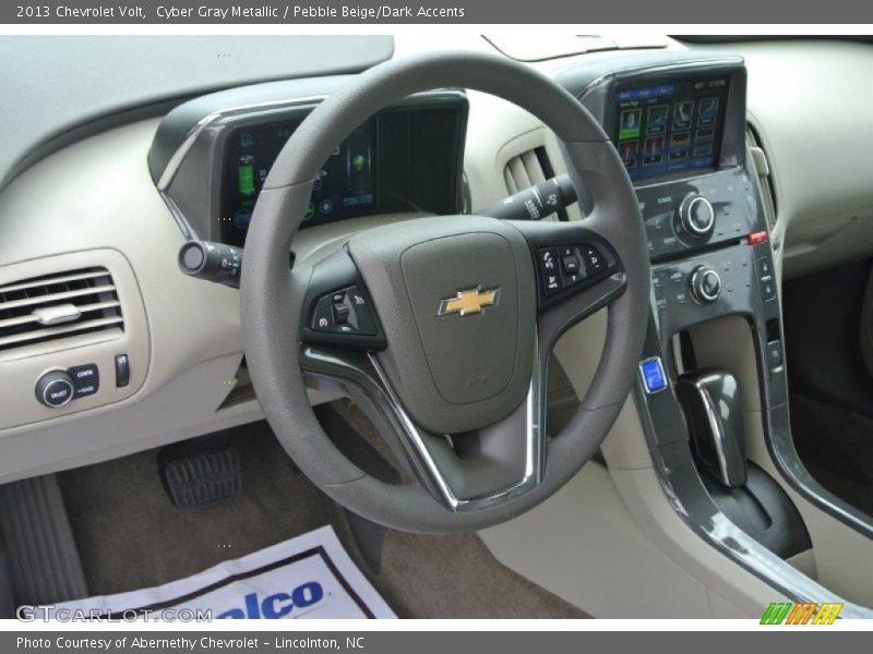 Cyber Gray Metallic / Pebble Beige/Dark Accents 2013 Chevrolet Volt