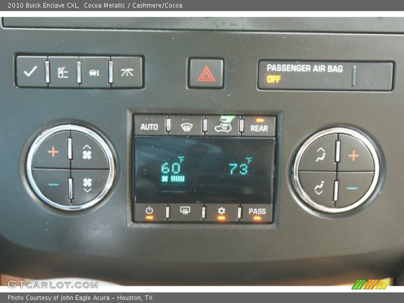 Cocoa Metallic / Cashmere/Cocoa 2010 Buick Enclave CXL