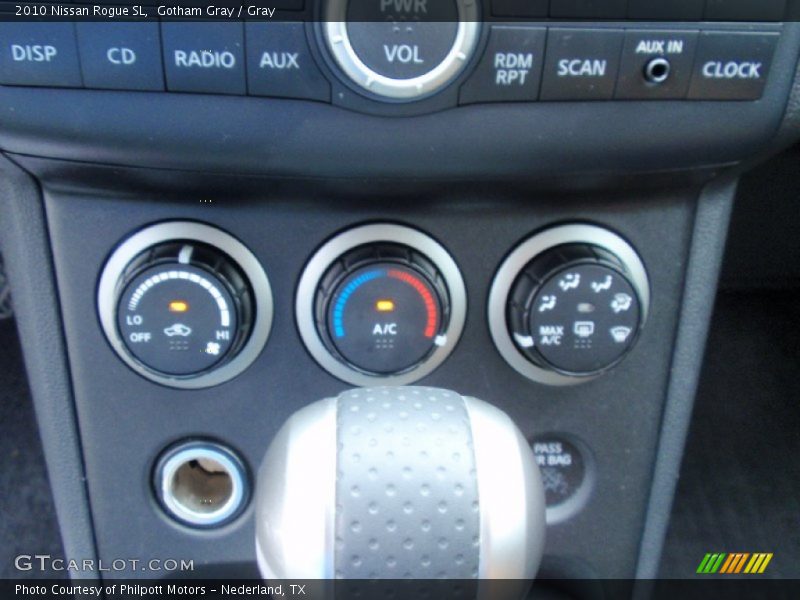 Gotham Gray / Gray 2010 Nissan Rogue SL