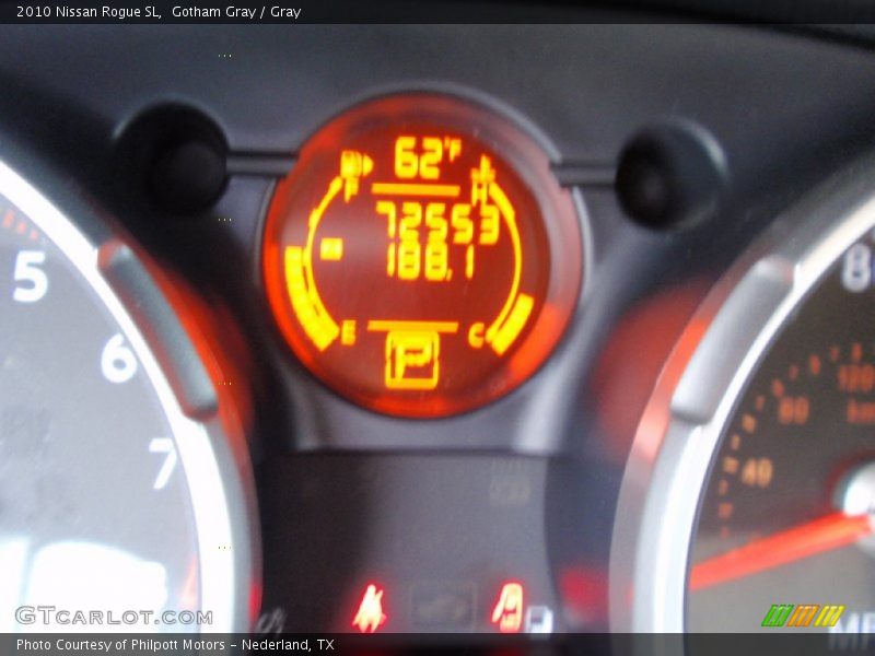 Gotham Gray / Gray 2010 Nissan Rogue SL