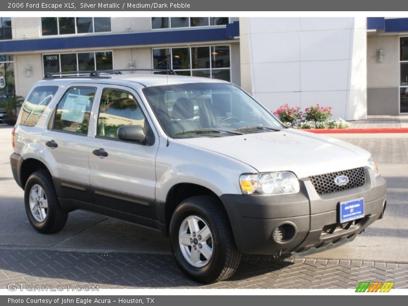 Silver Metallic / Medium/Dark Pebble 2006 Ford Escape XLS