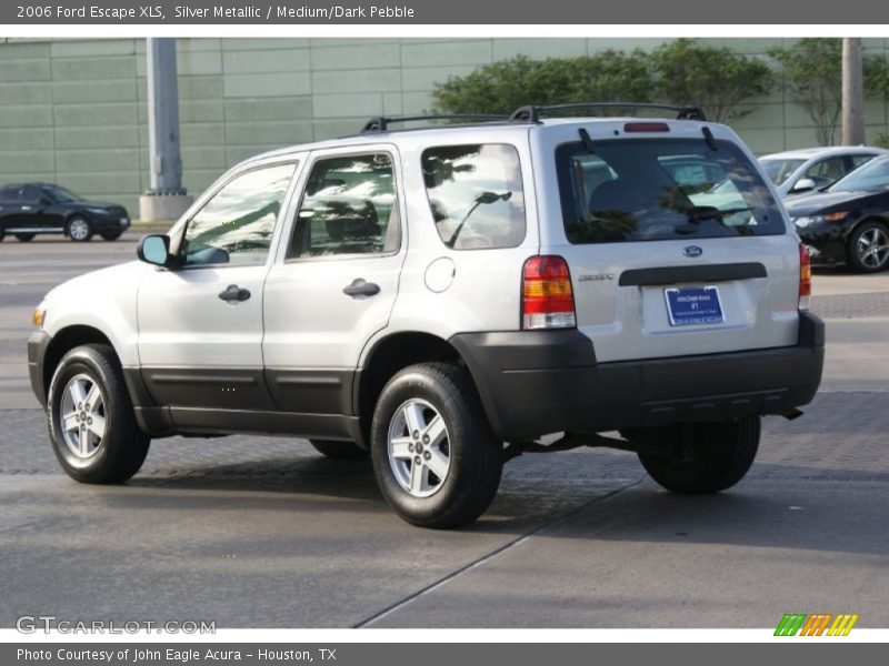 Silver Metallic / Medium/Dark Pebble 2006 Ford Escape XLS