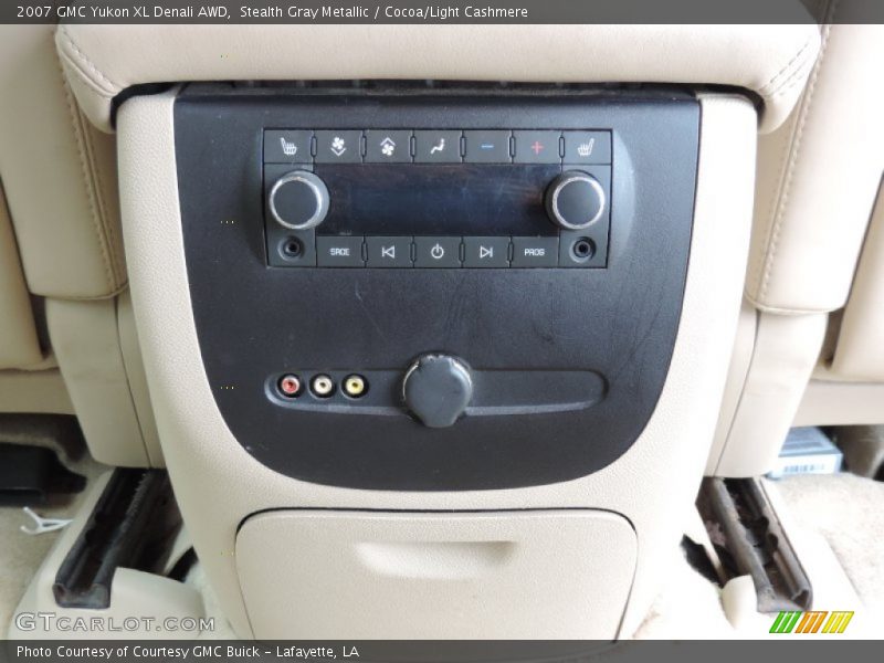 Stealth Gray Metallic / Cocoa/Light Cashmere 2007 GMC Yukon XL Denali AWD