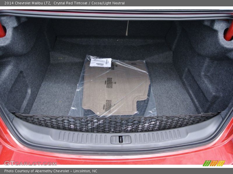 Crystal Red Tintcoat / Cocoa/Light Neutral 2014 Chevrolet Malibu LTZ