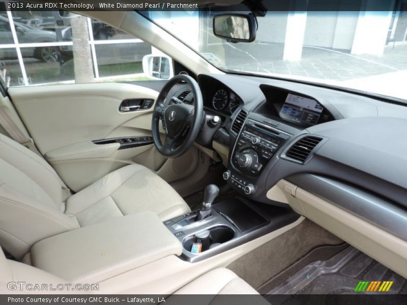 White Diamond Pearl / Parchment 2013 Acura RDX Technology