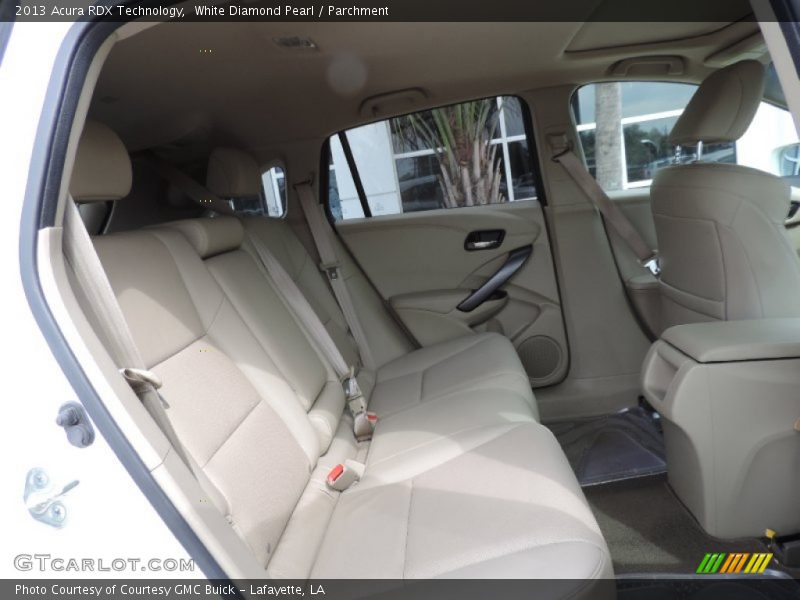 White Diamond Pearl / Parchment 2013 Acura RDX Technology