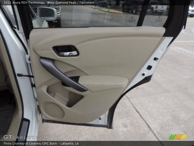 White Diamond Pearl / Parchment 2013 Acura RDX Technology