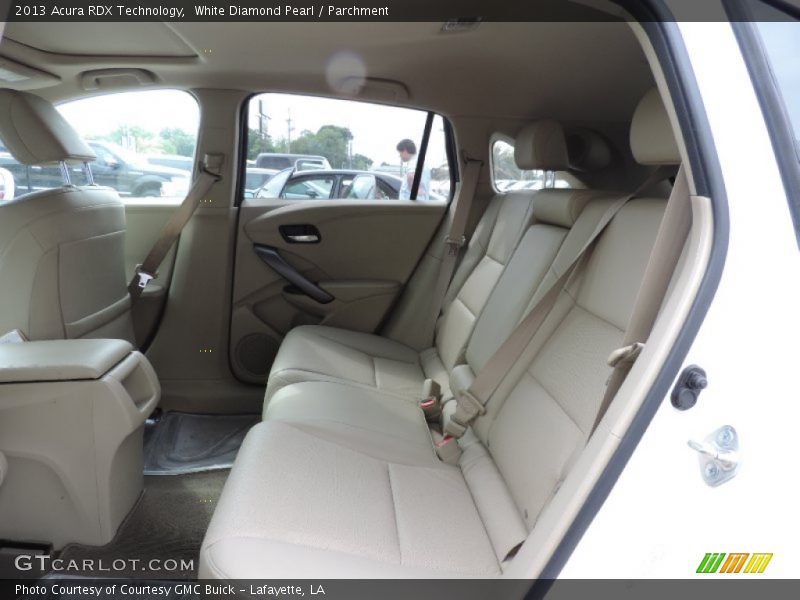 White Diamond Pearl / Parchment 2013 Acura RDX Technology