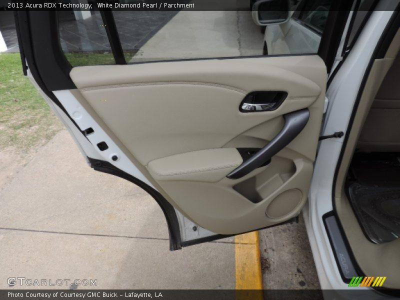 White Diamond Pearl / Parchment 2013 Acura RDX Technology