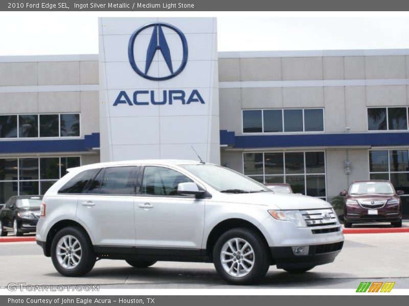 Ingot Silver Metallic / Medium Light Stone 2010 Ford Edge SEL