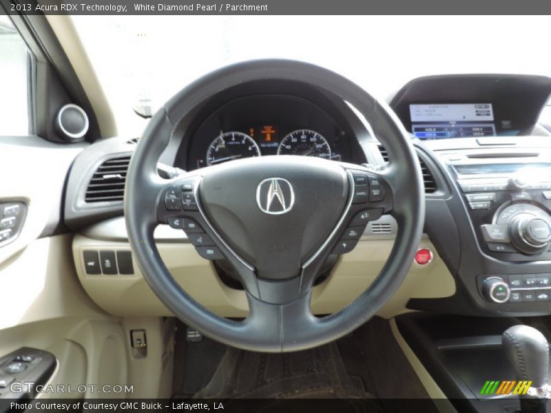 White Diamond Pearl / Parchment 2013 Acura RDX Technology