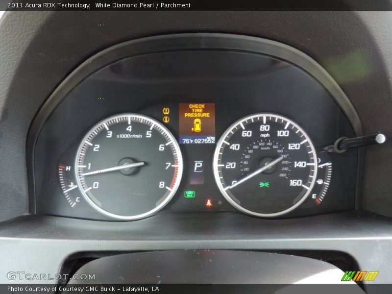 White Diamond Pearl / Parchment 2013 Acura RDX Technology