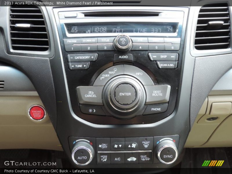 White Diamond Pearl / Parchment 2013 Acura RDX Technology