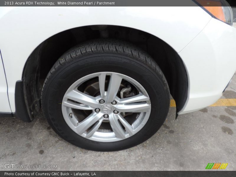 White Diamond Pearl / Parchment 2013 Acura RDX Technology