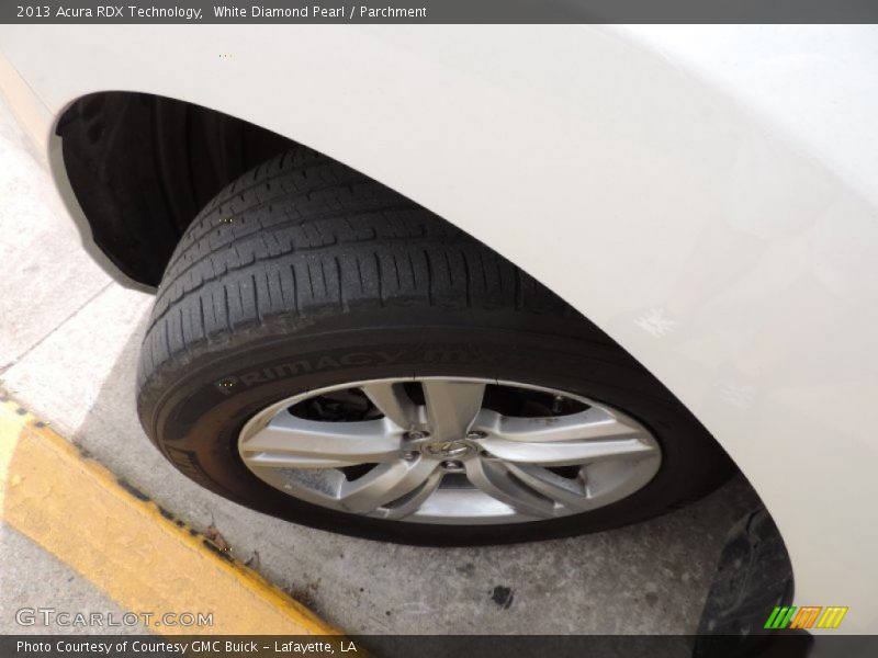 White Diamond Pearl / Parchment 2013 Acura RDX Technology