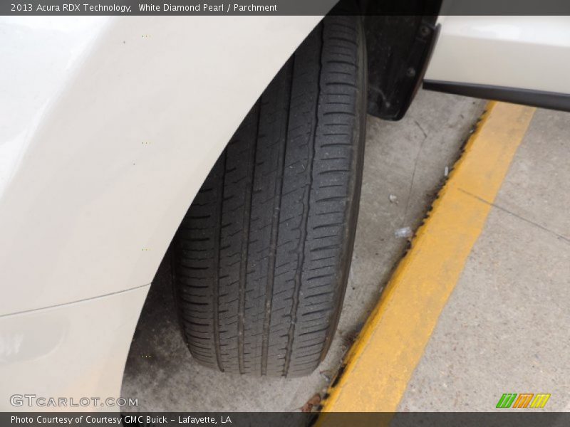 White Diamond Pearl / Parchment 2013 Acura RDX Technology