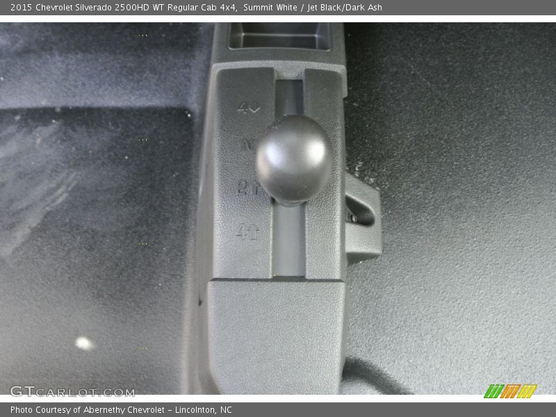 Summit White / Jet Black/Dark Ash 2015 Chevrolet Silverado 2500HD WT Regular Cab 4x4