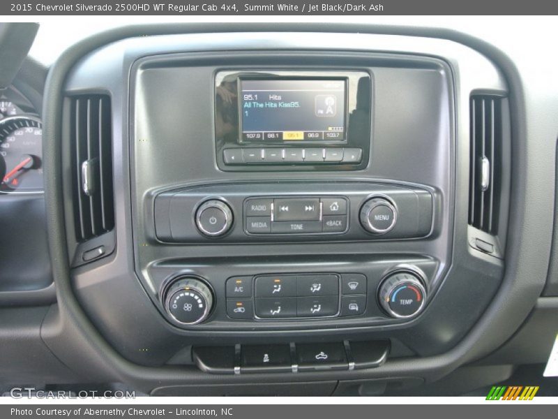 Summit White / Jet Black/Dark Ash 2015 Chevrolet Silverado 2500HD WT Regular Cab 4x4