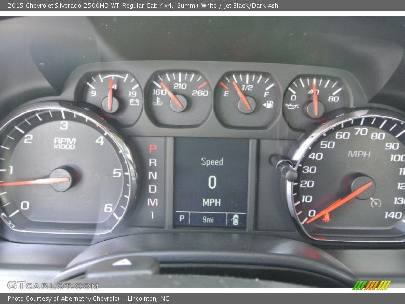 Summit White / Jet Black/Dark Ash 2015 Chevrolet Silverado 2500HD WT Regular Cab 4x4