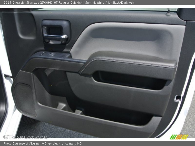 Summit White / Jet Black/Dark Ash 2015 Chevrolet Silverado 2500HD WT Regular Cab 4x4