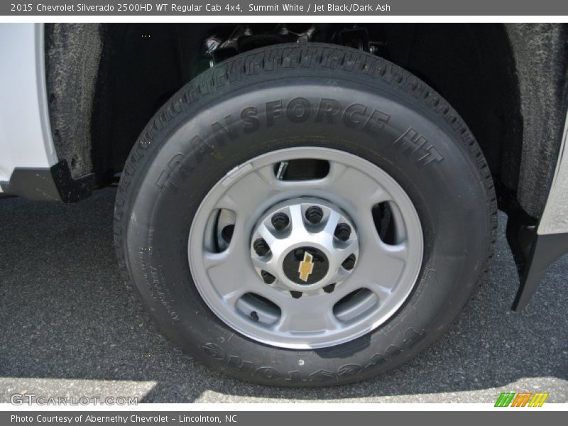 Summit White / Jet Black/Dark Ash 2015 Chevrolet Silverado 2500HD WT Regular Cab 4x4